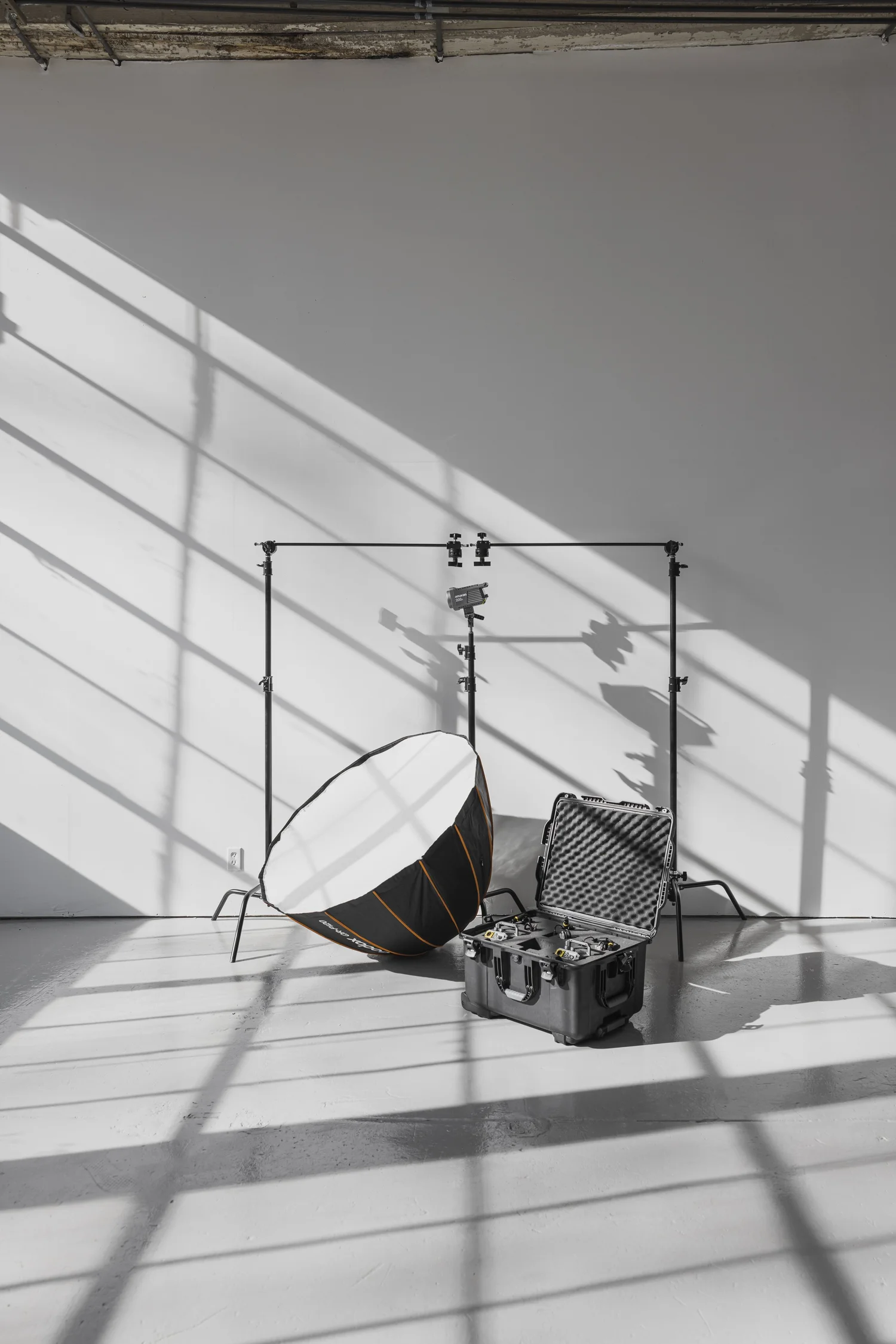 Rental lighting gear